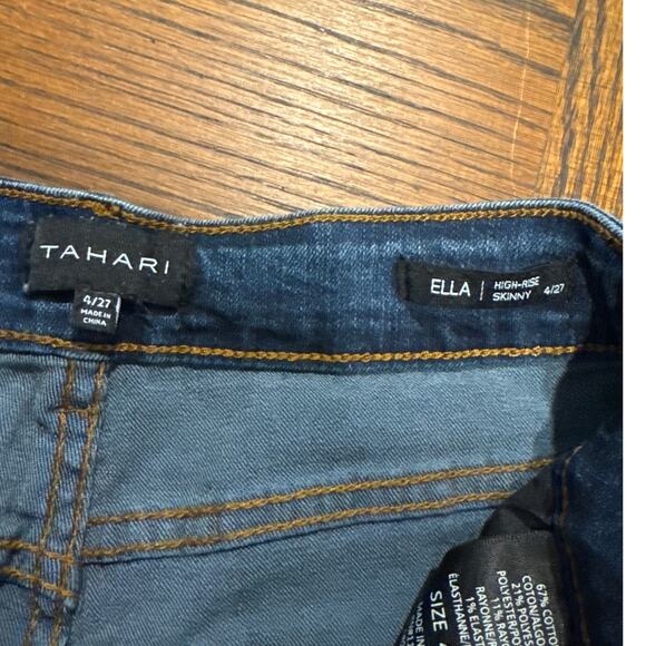 TAHARI Ella High Rise Skinny Women's Size 4/27 - Picture 5 of 6